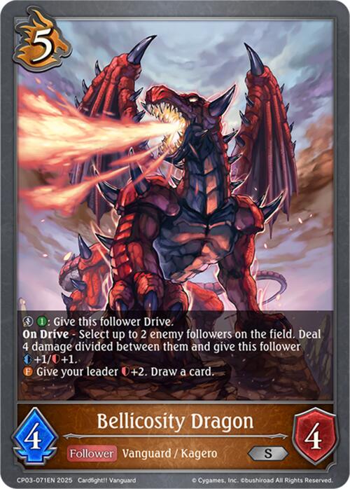 Bellicosity Dragon