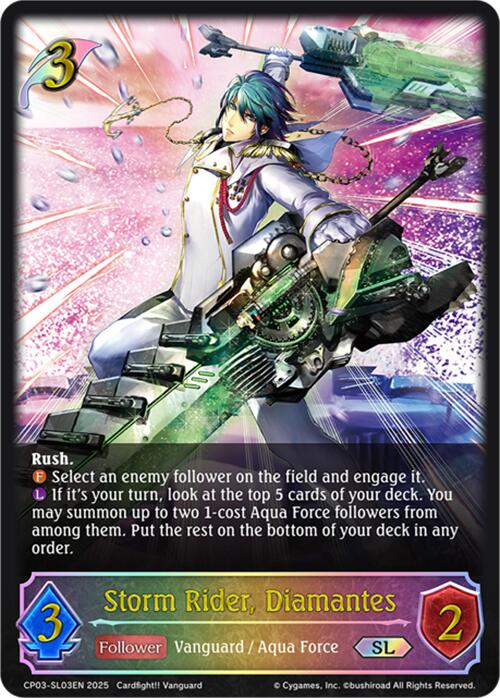 Storm Rider, Diamantes (SL)