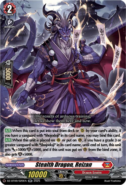 Stealth Dragon, Reizan