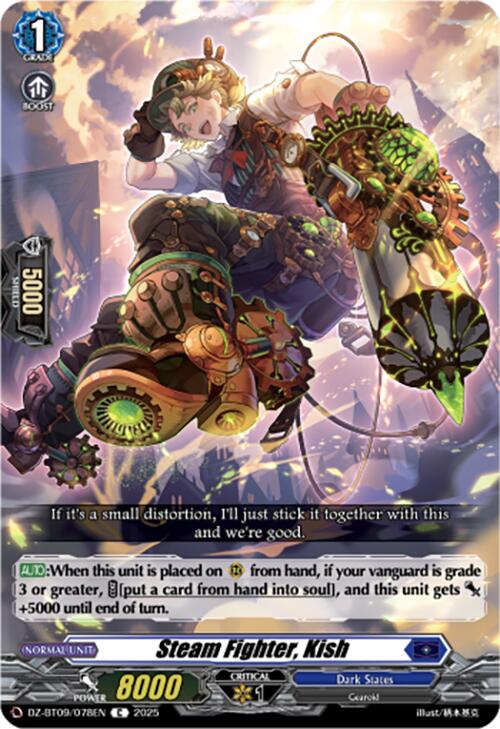Steam Fighter, Kish
