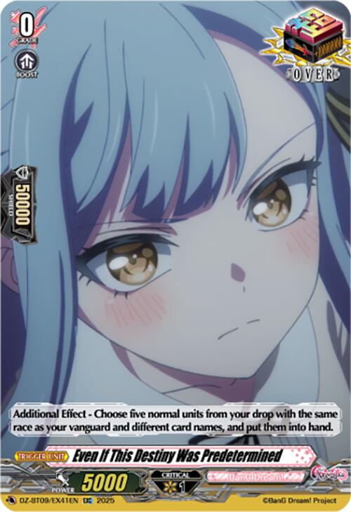 Even If This Destiny Was Predetermined (EXC)