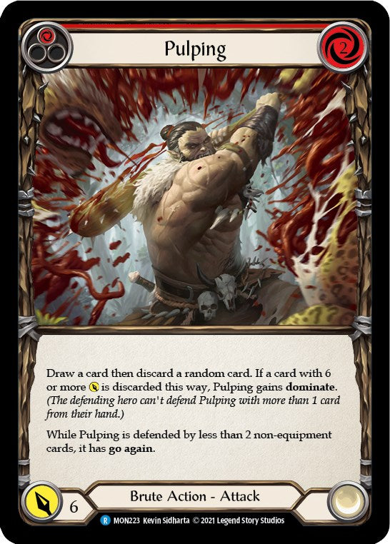 Pulping (Red) [MON - MON223]