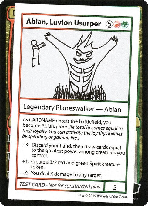 Abian, Luvion Usurper (No PW Symbol)