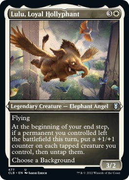 Lulu, Loyal Hollyphant (Foil Etched) [CLB - 477]