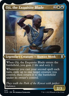 Oji, the Exquisite Blade (Foil Etched) [CLB - 547]