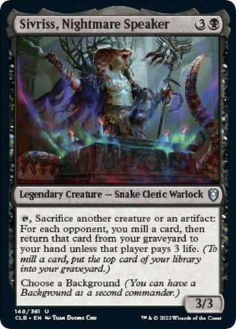 Sivriss, Nightmare Speaker [CLB - 148]