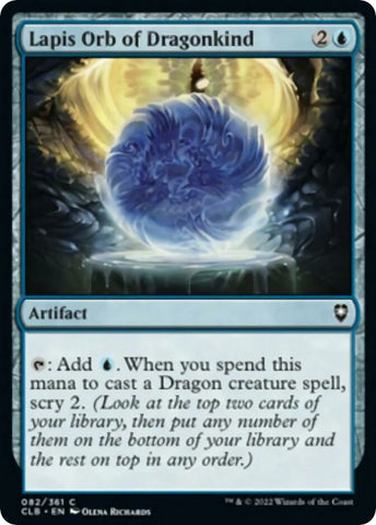 Lapis Orb of Dragonkind [CLB - 82]