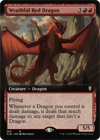Wrathful Red Dragon (Extended Art) [585]