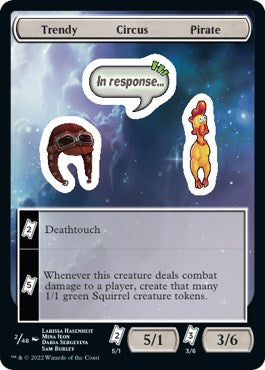 Trendy Circus Pirate