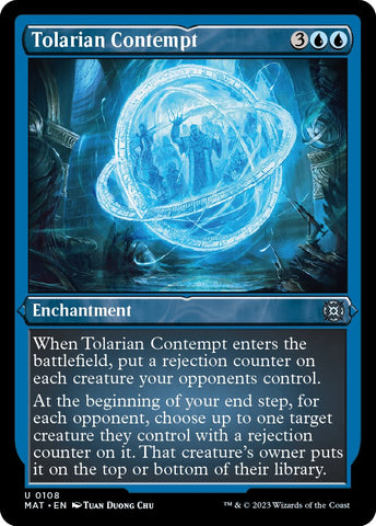 Tolarian Contempt (Foil Etched)