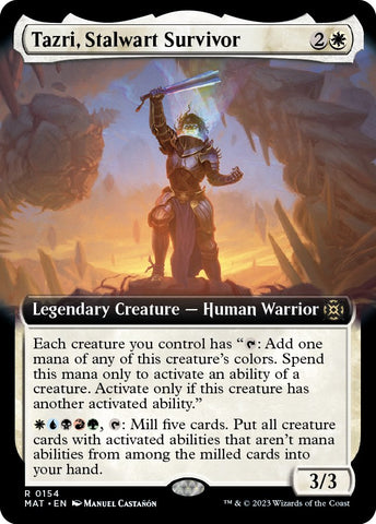 Tazri, Stalwart Survivor (Extended Art)