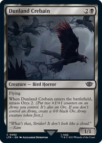 Dunland Crebain [LTR - 82]