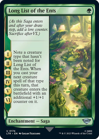 Long List of the Ents [LTR - 174]