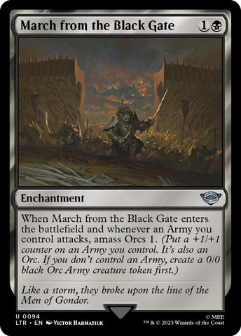March from the Black Gate [94]