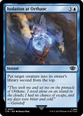Isolation at Orthanc [LTR - 57]