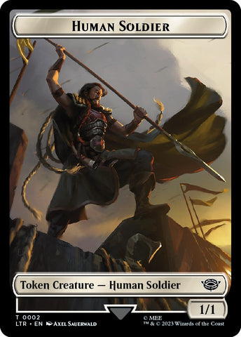 Human Soldier Token (0002) [LTR - 2]