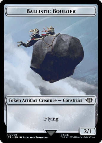 Ballistic Boulder Token [LTR - 8]