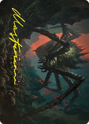 Shelob, Child of Ungoliant Art Card (Gold-Stamped Signature) [ASLTR - 23]