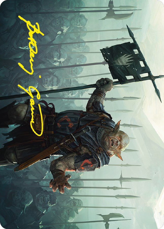Ugluk of the White Hand Art Card (Gold-Stamped Signature) [ASLTR - 27]