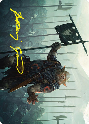 Ugluk of the White Hand Art Card (Gold-Stamped Signature) [ASLTR - 27]