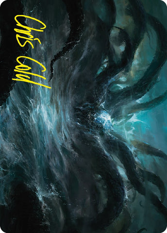 The Watcher in the Water Art Card (Gold-Stamped Signature) [ASLTR - 7]