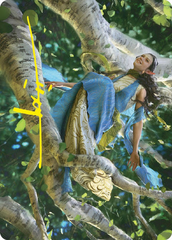 Arwen Undomiel Art Card (Gold-Stamped Signature) [ASLTR - 13]