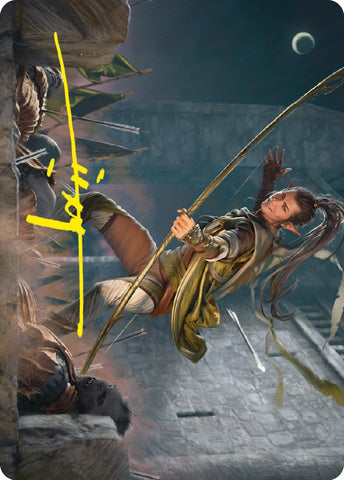 Legolas, Counter of Kills Art Card (Gold-Stamped Signature) [ASLTR - 17]
