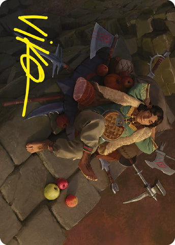 Merry, Warden of Isengard Art Card (Gold-Stamped Signature) [ASLTR - 65]