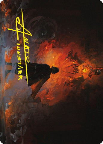 Pippin, Guard of the Citadel Art Card (Gold-Stamped Signature) [ASLTR - 51]