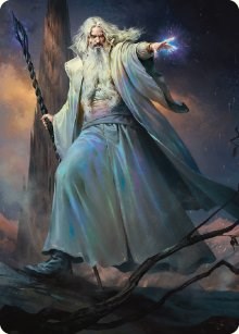 Saruman of Many Colors Art Card [ASLTR - 20]