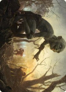 Smeagol, Helpful Guide Art Card [ASLTR - 24]