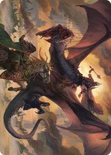 Witch-king, Bringer of Ruin Art Card [ASLTR - 34]
