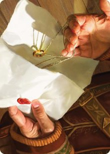 Bilbo's Ring Art Card [ASLTR - 37]