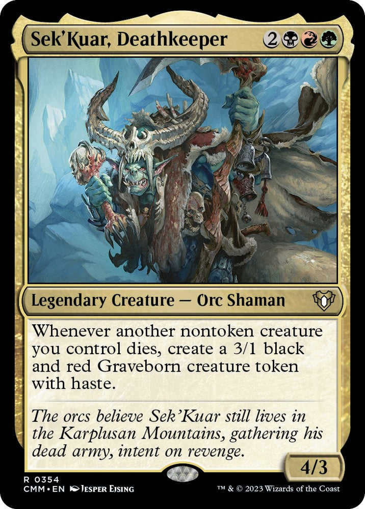 Sek'Kuar, Deathkeeper [CMM - 354]