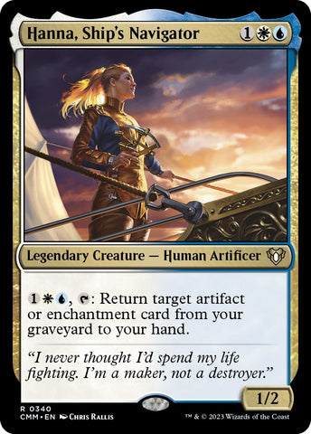 Hanna, Ship's Navigator [CMM - 340]