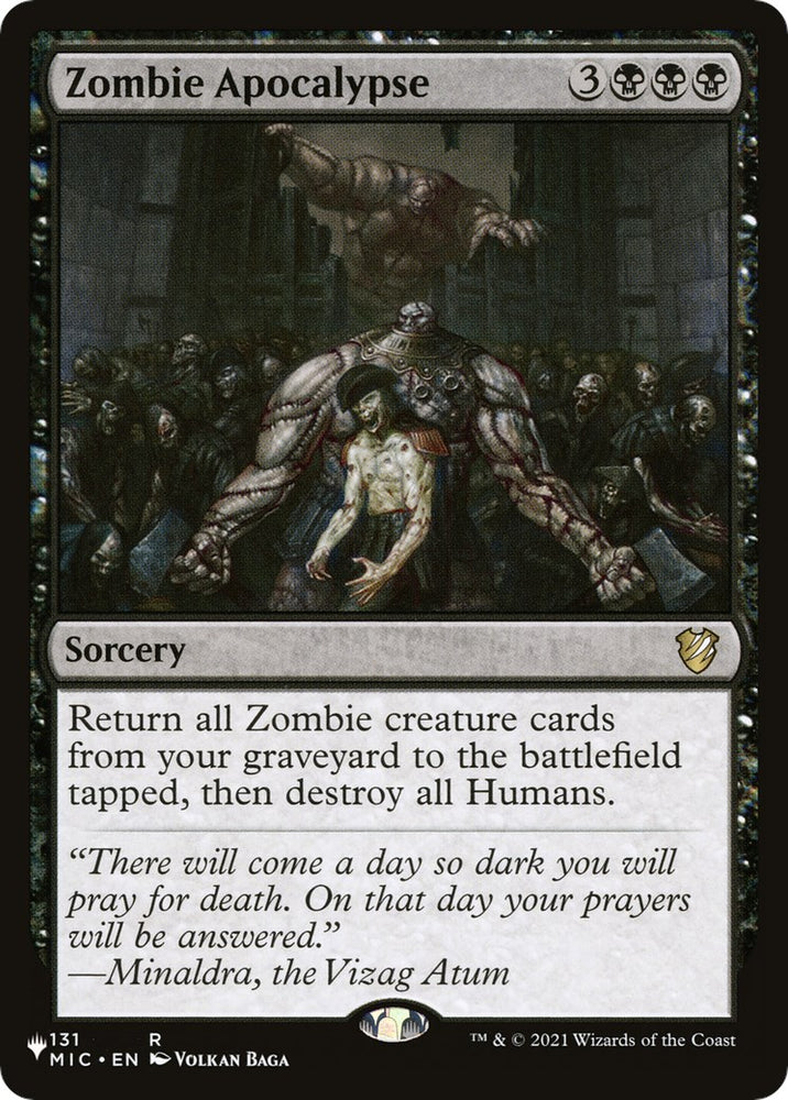 Zombie Apocalypse [LIST - 131/038]