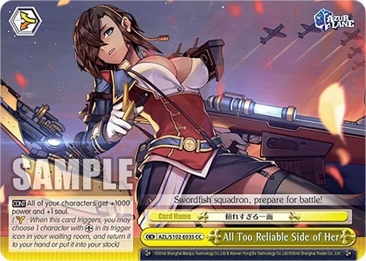 All Too Reliable Side of Her