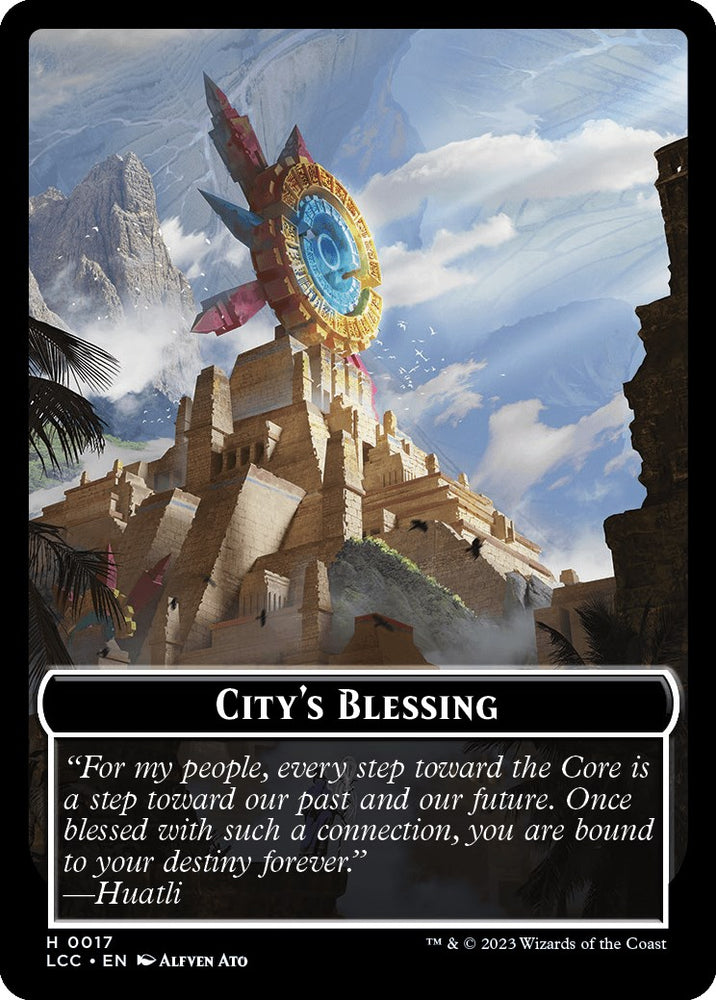 City's Blessing // Pirate Double-Sided Token