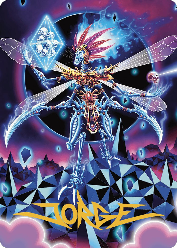 Starving Revenant Art Card (Gold-Stamped Signature)