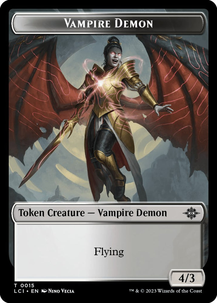 Vampire Demon Token