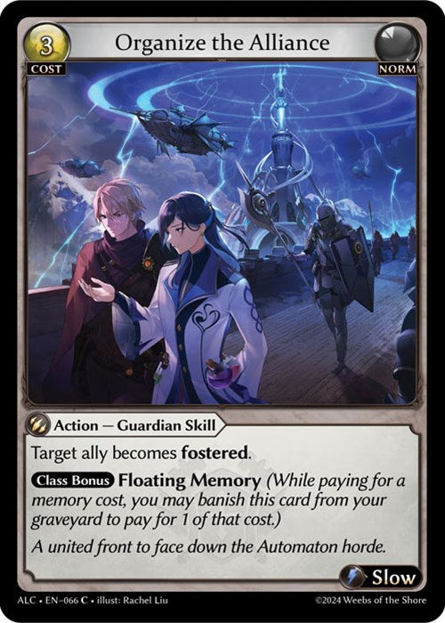 Organize the Alliance