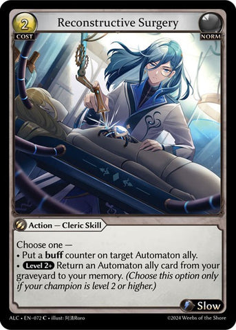 Reconstructive Surgery