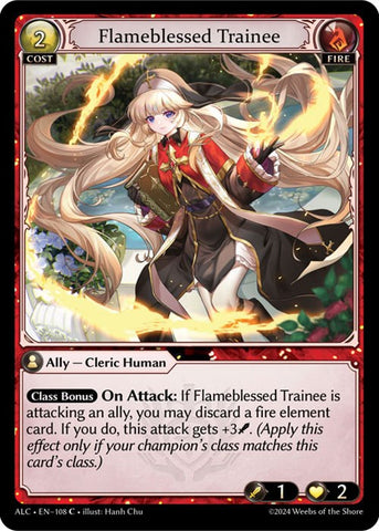 Flameblessed Trainee