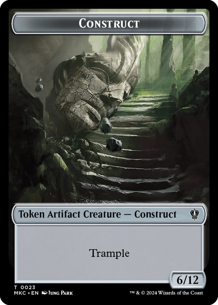 Construct // Soldier Double-Sided Token