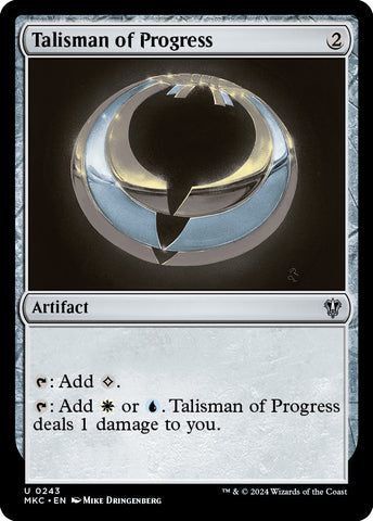 Talisman of Progress