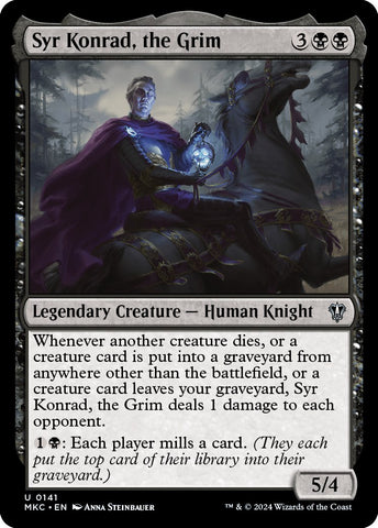 Syr Konrad, the Grim [MKC - 141]
