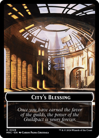 City's Blessing // Zombie Double-Sided Token
