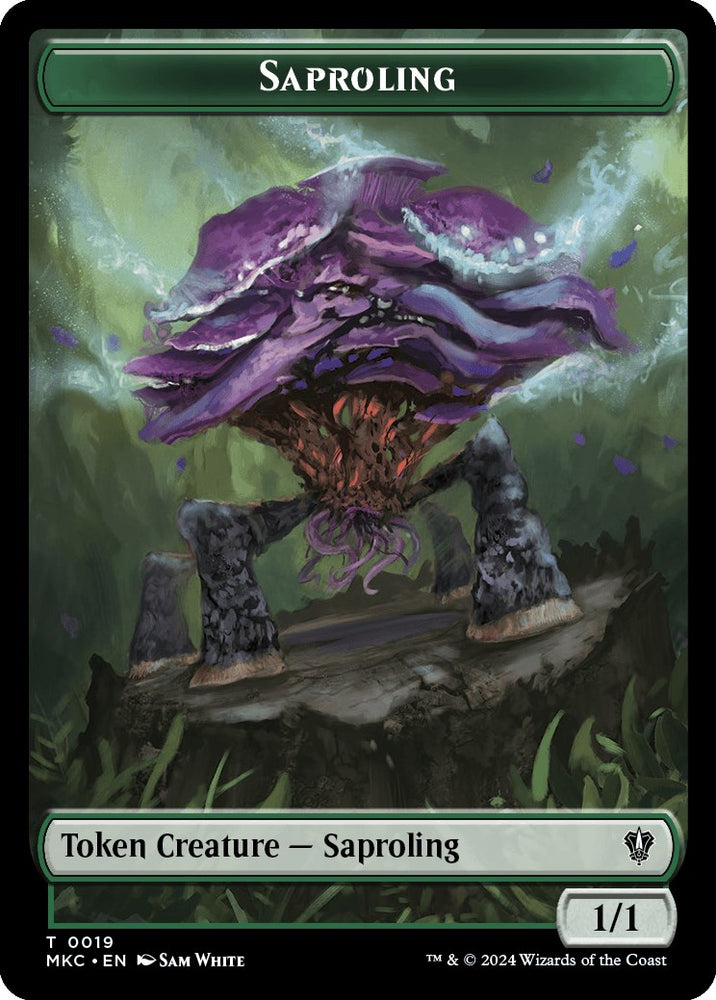 Saproling // Manifest Double-Sided Token