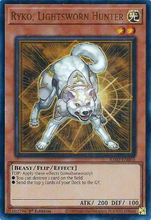 Ryko, Lightsworn Hunter (UR) [RA02 - RA02-EN003]