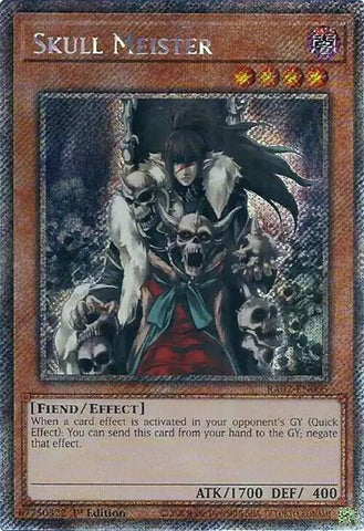 Skull Meister (Platinum Secret Rare) [RA02 - RA02-EN005]